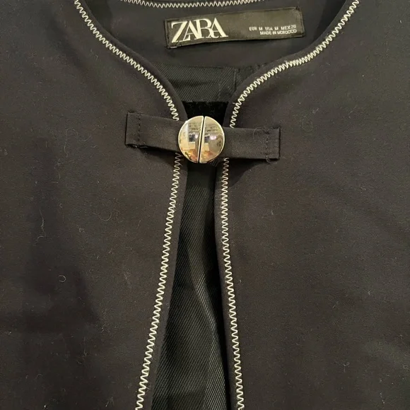 Zara blue vest - Picture 2 of 4